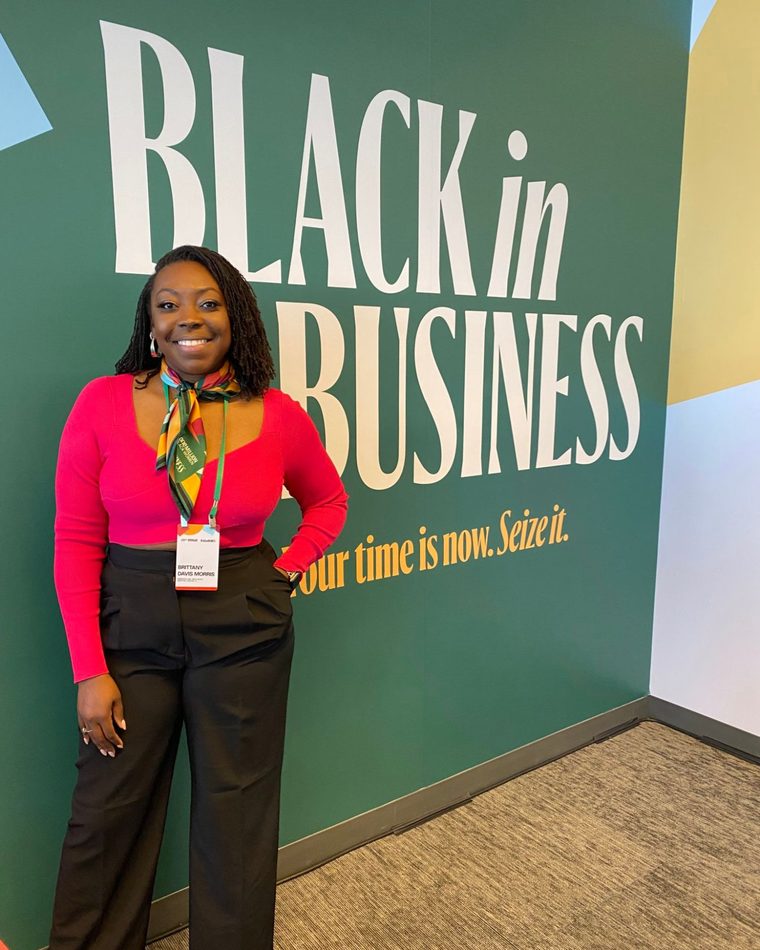 Brittany Davis Morris at the Goldman Sachs One Million Black Women Black in Business program